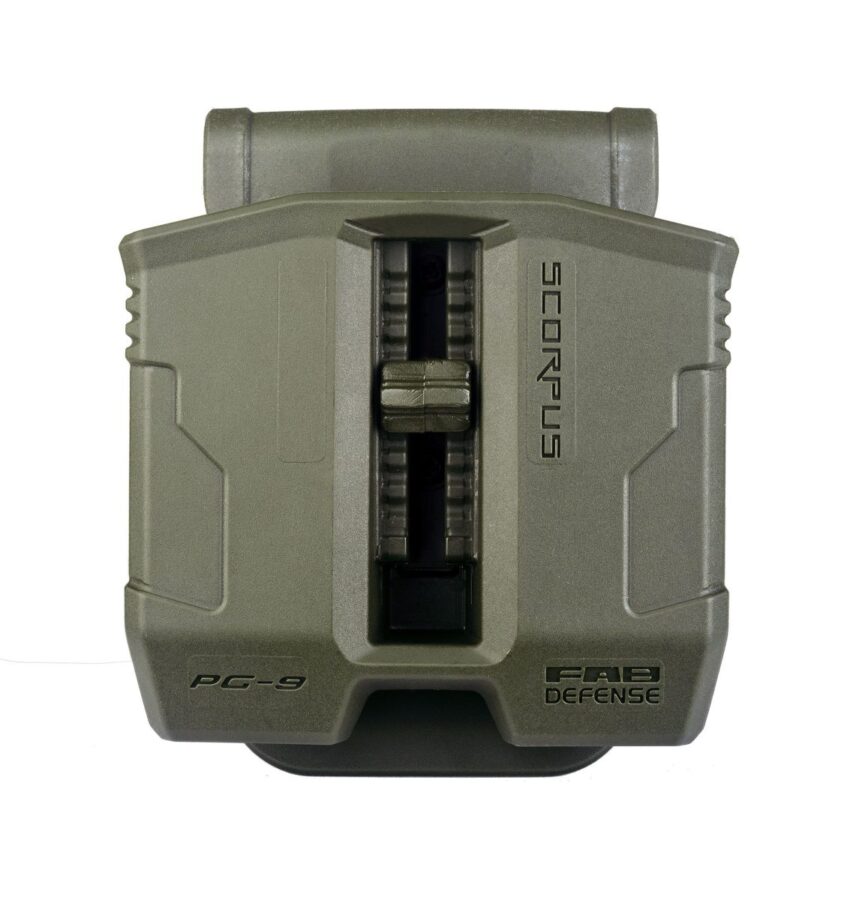 Porte-chargeur double Fab Defense pour glock 17 paddle – Vert - Vue principale