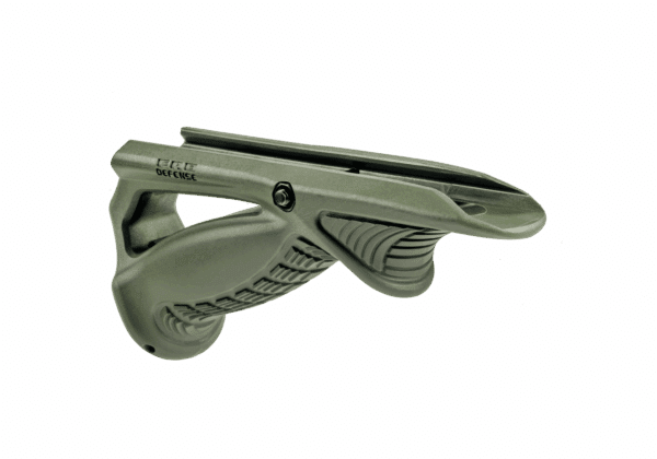Poignée ergonomique inclinée Fab Defense PTK Verte