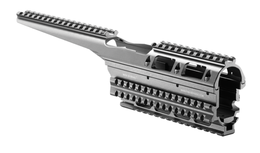 Garde main tactique aluminium 4Rail Picatinny etRail pour AK 47 - Vue principale