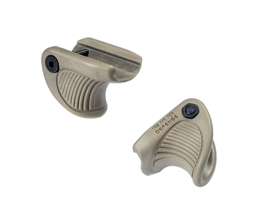 Support de pouce pourRail Picatinny (2 pieces) Désert - Vue principale