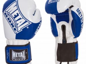 Gants officiel entrainement/competition Metal Boxe - Bleu