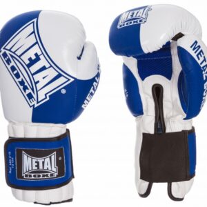 Gants officiel entrainement/competition Metal Boxe - Bleu