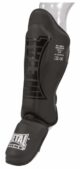 Protège tibias/pieds Metal Boxe – Noir - Vue principale