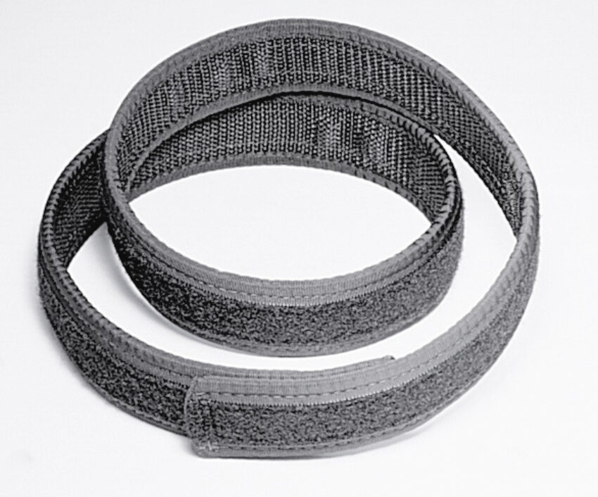 Sous ceinture Velcro – Noir - Vue principale