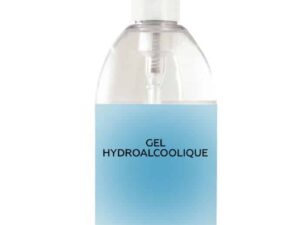 Gel hydroalcoolique normé EN14476 - Flacon pompe - 500 ml