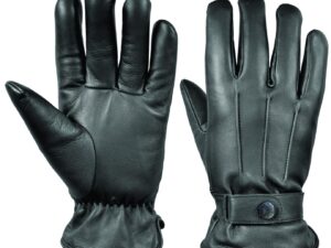 Gants MO en cuir - Noir