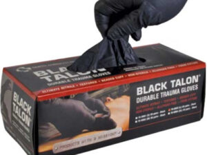 Gants nitrile Narescue - noirs - Boite de 100