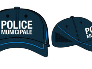 Casquette souple baseball liseré Gitane Police Municipale