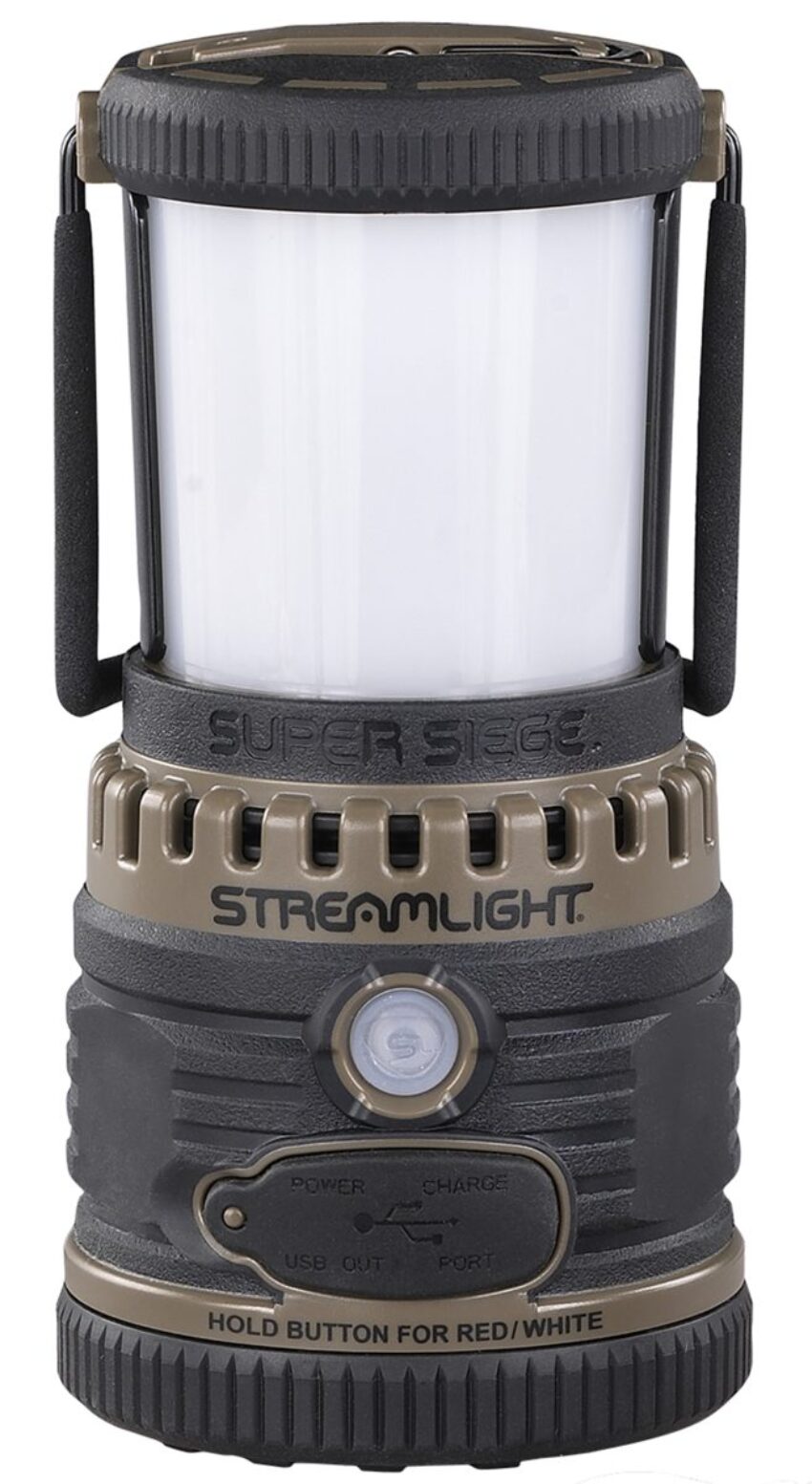 Streamlight super siège Rechargeable 220v – Coyote - Vue principale
