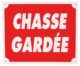 Chasse gardée dim 25 x 30 cm akylux - Vue principale