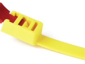 Menottes d'entrainement plastiques - réutilisables - jaune