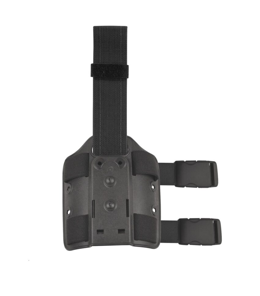 Plaque de cuisse seule Safariland – Double strap – Noir - Vue principale