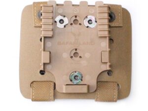 Plaque d'adaptation molle Safariland - Avec receveur QLS - Tan