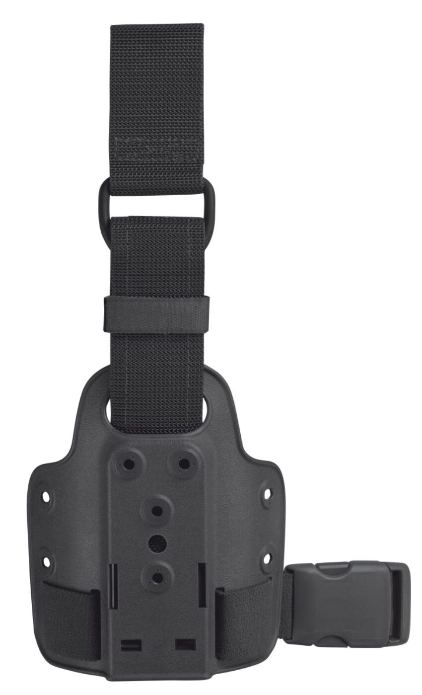 Plaque de cuisse articulée Safariland – Simple strap – Noir - Vue principale