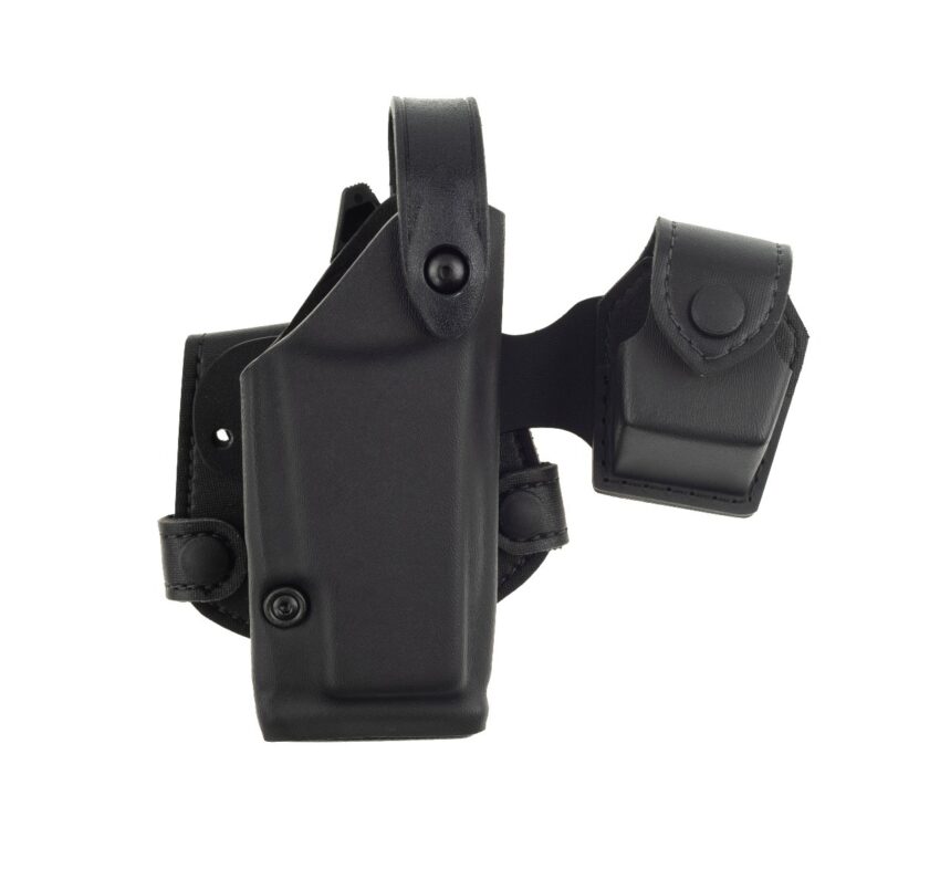 Etui Safariland Mod.6281 – A clip avec Sentry – TASER et porte-cartouche – Noir - Vue principale