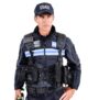 Chest rig – harnais de poitrine Police Municipale – Noir - Vue principale