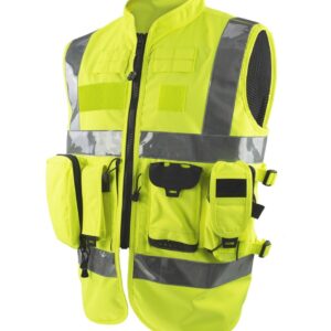 Gilet multipoches Safariland Haute Visibilité - Classe 2