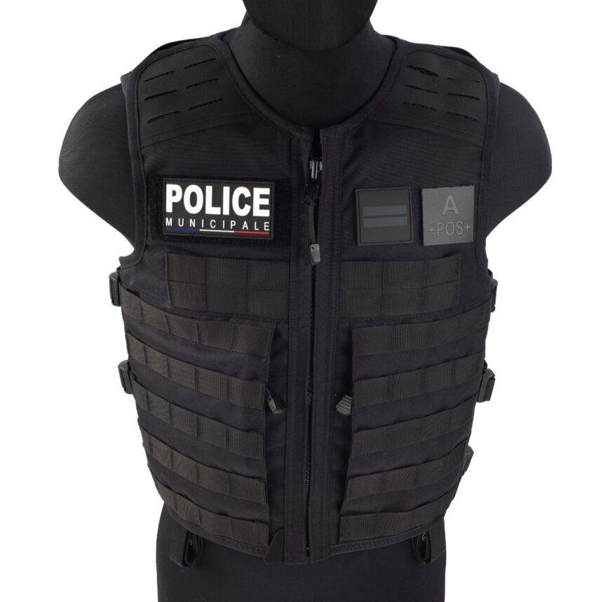 Gilet pare-balles IIIA tactique Safariland – Noir - Vue principale