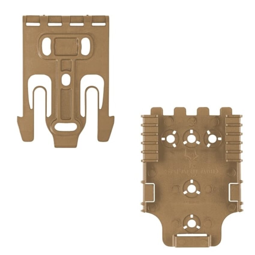 Qls Kit Safariland – fourchette et receveur – Coyote - Vue principale