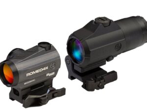 Pack Viseur point-rouge Sig Sauer ROMEO4 et module de grossissement JULIET4