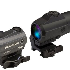 Pack Viseur point-rouge Sig Sauer ROMEO4 et module de grossissement JULIET4