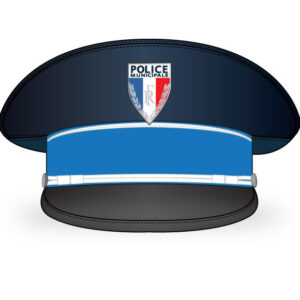 Casquette de cérémonie Police Municipale - Taille 62