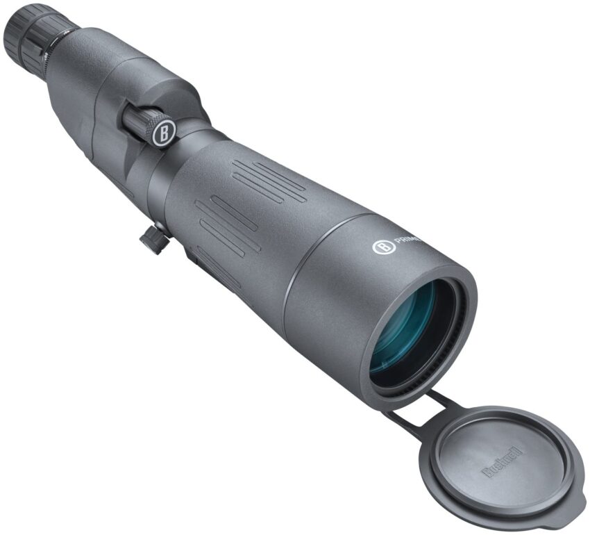 Lunette terrestre coudee Bushnell prime – 20-60×65 - Vue principale