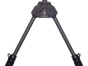 Bipied SPARTAN Javelin Lite noir hauteur 18,5 cm