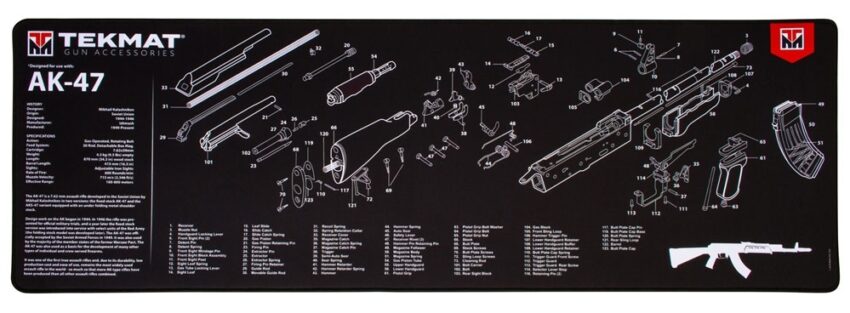Tapis de démontage Tekmat Ultra pour AK-47 - Vue principale