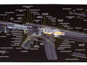 Tapis de démontage Tekmat Ultra pour AR-15 - Vue 3D