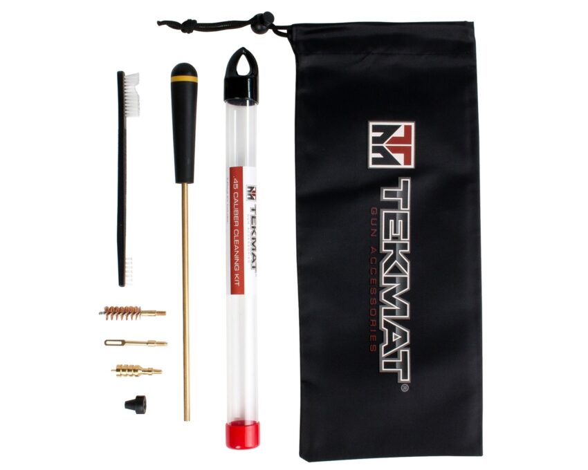 Kit de nettoyage TekMat pour arme de poing – Calibre .44 et .45 - Vue principale