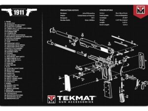 Tapis de démontage Tekmat pour pistolet 1911