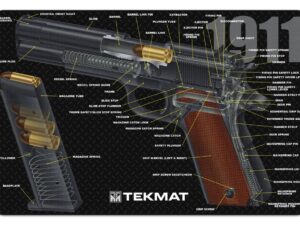 Tapis de démontage Tekmat pour pistolet 1911 - Vue 3D