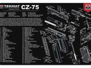 Tapis de démontage Tekmat pour pistolet CZ-75