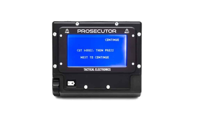 Diagnostic d’alarmes tactical electronics - Vue principale
