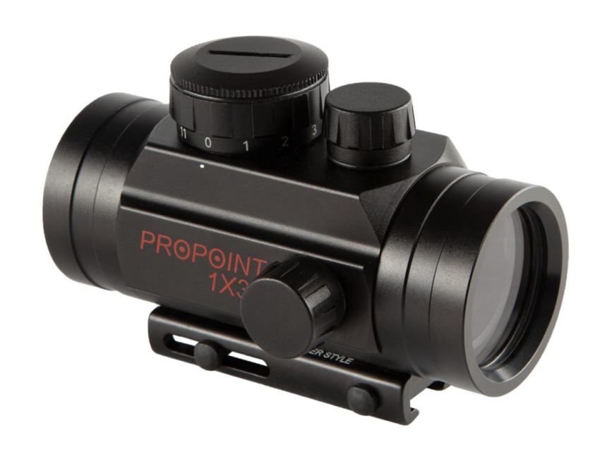 Viseur point-rouge Tasco Pro Point 1×30 5 MOA - Vue principale