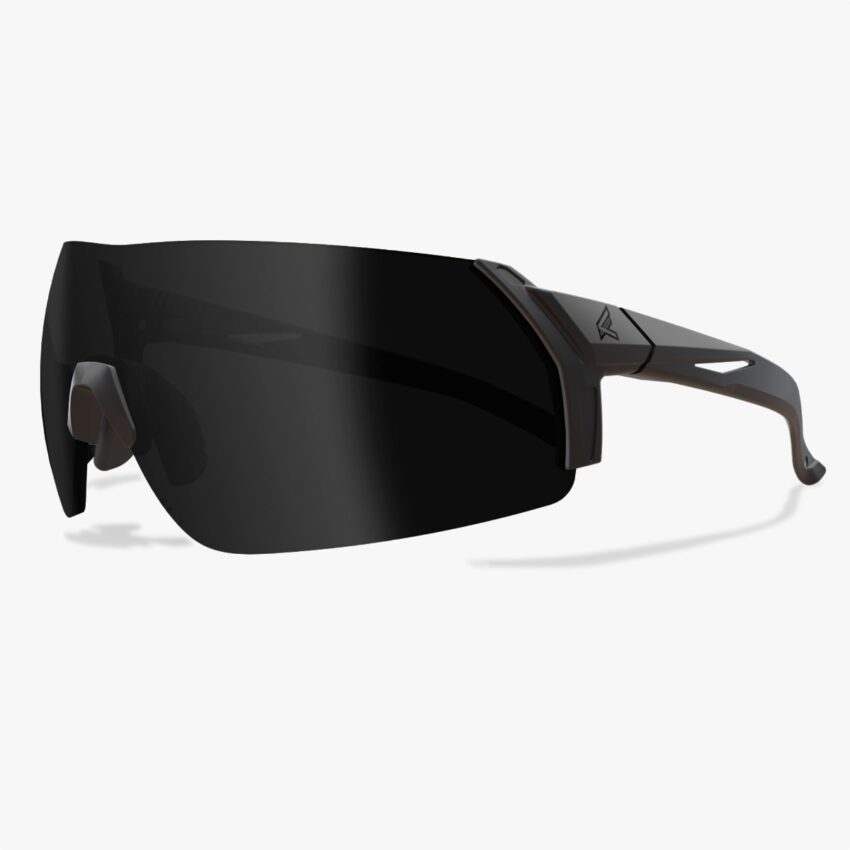 Lunettes Edge Tactical Urgent Fury Monture noire – Fumé - Vue principale