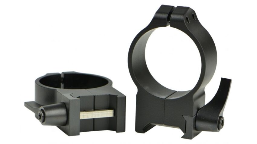 Support Warne acier ø36 mm – medium – Mat – a levier - Vue principale