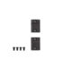 Paire d’embases Warne – Acier – Pour Browning A-Bolt & II / Sako A7P - Vue principale