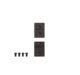 Paire d’embases Warne – Acier – Pour Browning FN A-Bolt WSSM - Vue principale