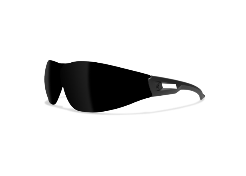Lunettes Edge Tactical Dragon Fire Monture noire – Fumé G-15 - Vue principale