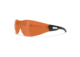 Lunettes Edge Tactical Dragon Fire Monture noire – Orange - Vue principale