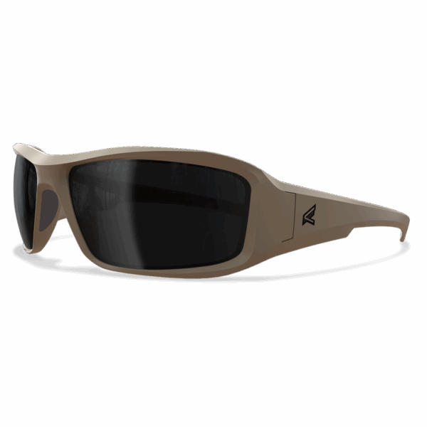 Lunettes Edge Tactical Hamel Monture Sable - Fumé G-15
