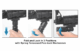 Poigné grip QD pliable en Aluminium - Vue 3