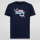 T-shirt rayé cube M - Vue principale
