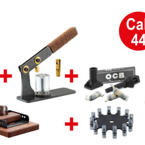 Presse de rechargement BP Maker pour revolver poudre noire + kit pour cartouches papier cal. 44 - accessoires poudre noire