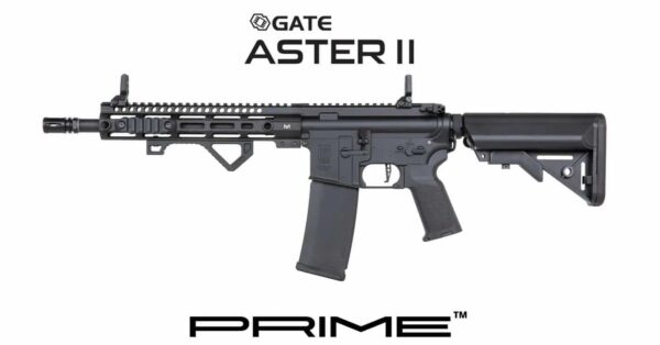 REPLIQUE LONGUE 6MM SA-P20 ASTER II NOIRE