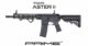 REPLIQUE LONGUE 6MM SA-P20 ASTER II NOIRE - Vue principale