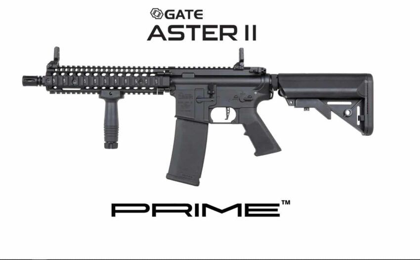 REPLIQUE LONGUE 6MM SA-P19 DANIEL DEFENSE ASTER II NOIRE - Vue principale