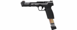 PISTOLET 6MM PIRANHA SL SILVER